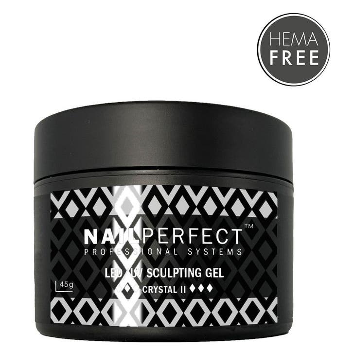 Nail Perfect  LED/UV  Sculpting Gel  Crystal 2  45 gr, Sieraden, Tassen en Uiterlijk, Uiterlijk | Haarverzorging, Nieuw, Verzenden