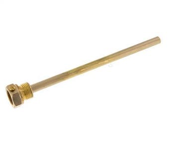 Koper Legering G 1/2 Inch Thermowell met Schroef voor 200mm, Verzenden, Nieuw