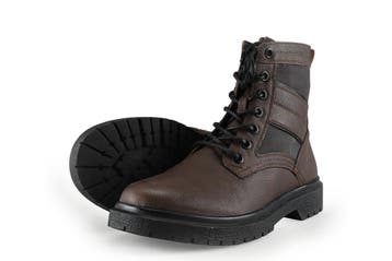 Bullboxer Veterboots in maat 44 Bruin, Bruin, Verzenden, Boots, Zo goed als nieuw