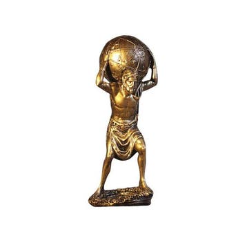 sculptuur, Atlas Holding the Celestial Globe Ancient Greek, Antiek en Kunst