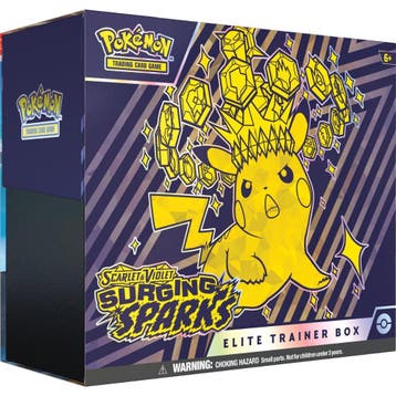 Pokémon Surging Sparks Elite Trainer Box ETB, Nieuw, Overige typen, Foil