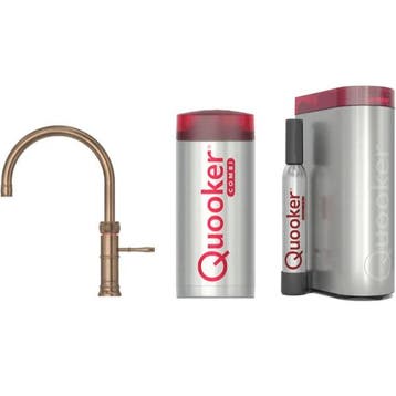 Quooker Classic Fusion Round - Messing Patina COMBI &2849, Ophalen of Verzenden, Nieuw