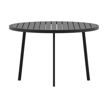 *WOONWINKEL* Ronde Buitentafel 120 Cm Zwart, Verzenden, Nieuw