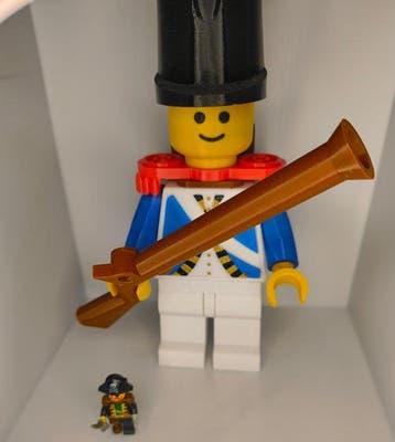 Lego MOC (My own creation) - Pirates - Set: 6265 Fig: pi061, Nieuw