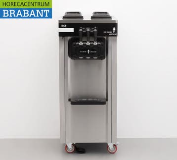HCB RVS Verrijdbare softijsmachine 2 smaken 230V Horeca, Zakelijke goederen, Horeca | Keukenapparatuur, Ophalen of Verzenden, Nieuw in verpakking