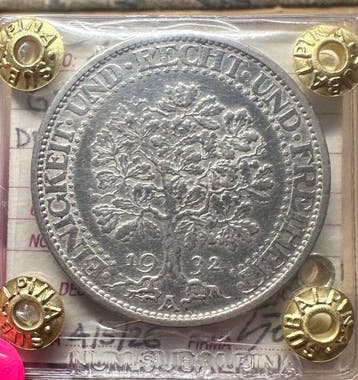 Duitsland, Weimar Republiek 5 Reichsmark 1932 A / Berlin