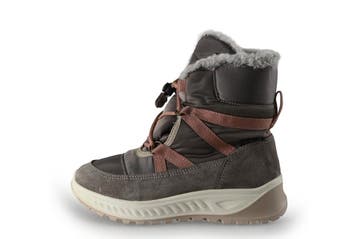 He Mine Snowboots Meisjes in maat 32 Grijs, Verzenden, Jongen of Meisje, Zo goed als nieuw, Schoenen