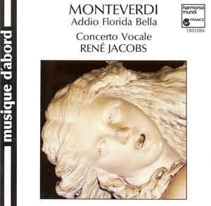cd - Monteverdi - Addio Florida Bella, Verzenden, Zo goed als nieuw