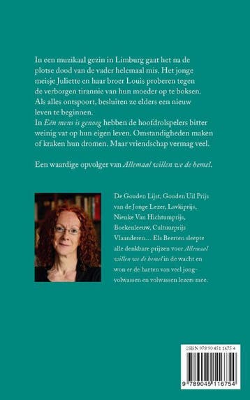 Eén mens is genoeg 9789045116754 Els Beerten, Boeken, Verzenden, Zo goed als nieuw, Els Beerten