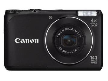 Canon PowerShot A2200 Digitale Compact Camera - Zwart (In do, Verzenden, Zo goed als nieuw