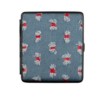 Jeans sigarettenkoker - Lichtblauw, Verzenden, Nieuw, Tabaksdoos of Verpakking