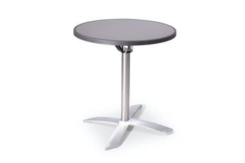 Terrastafel opklapbaar | 70cm | Helsinki, Ophalen of Verzenden, Nieuw, Rond, Kunststof