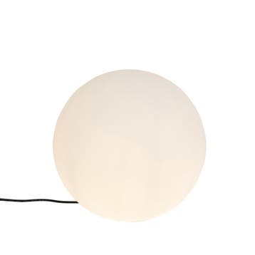 Moderne buitenlamp wit 45 cm IP44 - Nura, Verzenden, Nieuw, Kunststof
