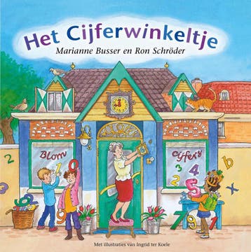 Het Cijferwinkeltje (max formaat: 25x25cm) - Marianne Busser, Verzenden, Zo goed als nieuw, Marianne Busser