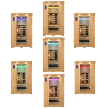 Infraroodcabine / warmtecabine Oslo met triplex verwarmingss, Verzenden, Nieuw