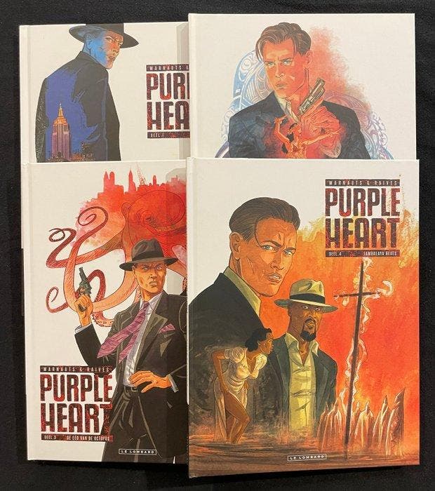 Purple Heart - complete reeks HC - 4 Album - 2019/2023, Boeken, Stripboeken