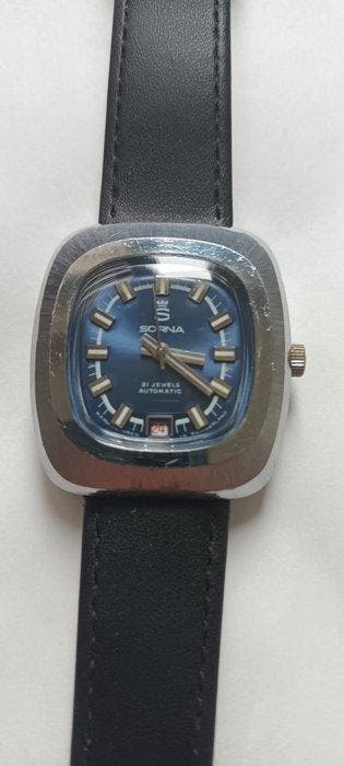 Sorna - Mechanical automatic - jumbo - serviced 2026.02 -, Sieraden, Tassen en Uiterlijk, Horloges | Heren