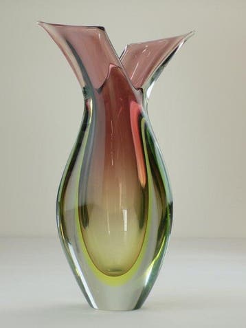 Sommerso - Vaas - Muranoglas