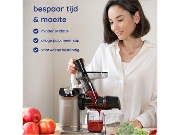 Safecourt Kitchen Slowjuicer - Slowjuicer - BPA-vrij - 300ml, Verzenden, Nieuw