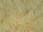 Langharig bont stof – Champagne, Overige kleuren, 120 cm of meer, Ophalen of Verzenden, Polyester