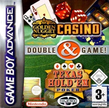 Golden Nugget Casino + Texas Holdem Poker - Gameboy, Verzenden, Nieuw