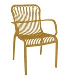 Tuinstoel - Rattie - Geel - The Outsider, Verzenden, Nieuw