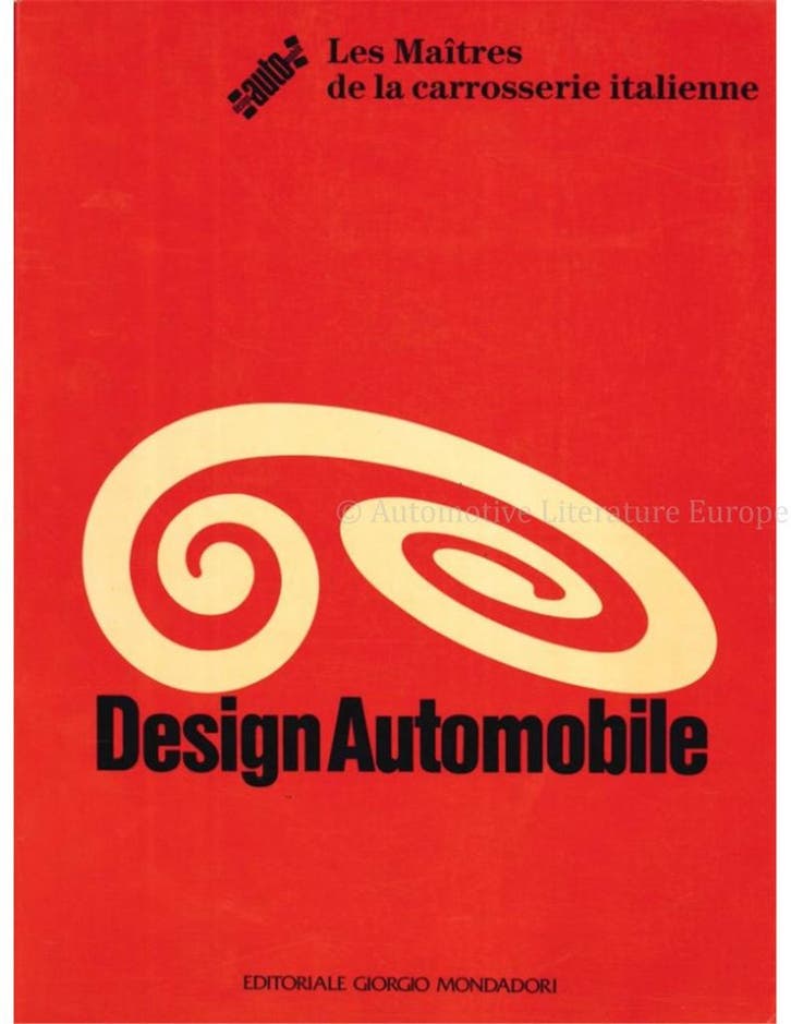 DESIGN AUTOMOBILE, LES MAîTRES DE LA CARROSSERIE ITALIENNE, Boeken, Auto's | Boeken