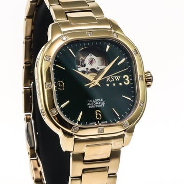 RSW - Le Locle Swiss Diamond Automatic - RSWLA122-GG-D-12 -, Nieuw