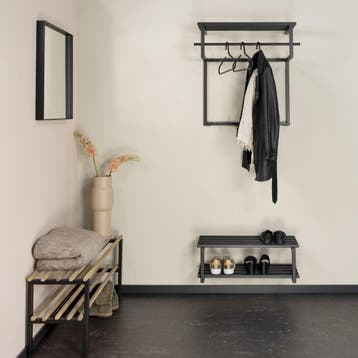 Spinder Design Rizzoli/Marco schoenenrek - zwart, Huis en Inrichting, Kasten | Schoenenkasten, Verzenden, Nieuw