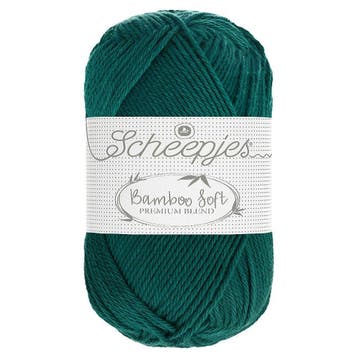 Scheepjes Bamboo Soft - 254 mighty spruce - Bamboe/Katoen, Hobby en Vrije tijd, Ophalen of Verzenden, Nieuw