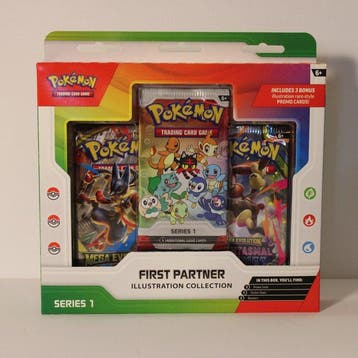 Pokémon - 1 Box - First Partner Illustration Collection -, Nieuw