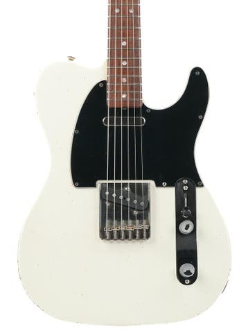 Fender Telecaster Vintage White Refin 1980 (Instrument), Ophalen of Verzenden, Gebruikt, Solid body, Fender