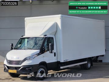 Iveco Daily 72C21 3.0L Automaat 1000KG Laadklep Dubbellucht, Automaat, Stof, Gebruikt, Euro 6
