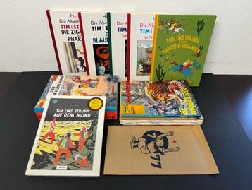 Sammel- und Lesepaket - Herge - Abenteuer - Spaß - Alben -, Nieuw