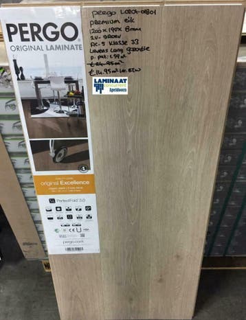 Pergo Balterio laminaat top kwaliteit 100 x kleur Apeldoorn, 75 m² of meer, Nieuw, Laminaat, Blauw