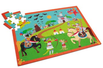 SCRATCH Puzzel - Riddergevecht van €11,99 voor €7,99, Ophalen of Verzenden, Nieuw