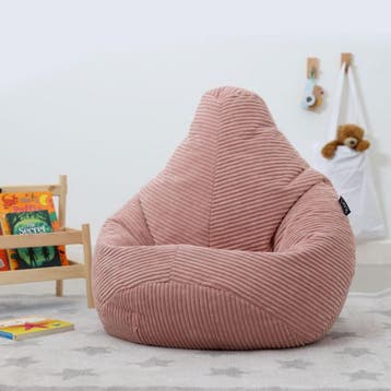 Chillz Kinder Zitzak Corduroy - Roze, Huis en Inrichting, Verzenden, Nieuw