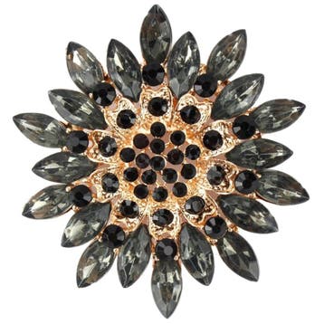 Fako Bijoux - Broche - Bloem - Ster - XXL - Ø 68mm -, Verzenden, Nieuw