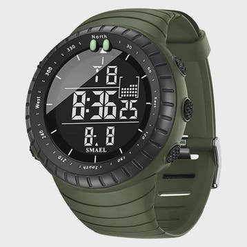 SMAEL Heren Sport Horloge - Waterdicht 50M, Digitaal LED met, Sieraden, Tassen en Uiterlijk, Verzenden, Nieuw