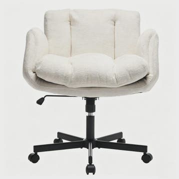 Comfortabele Chenille Bureaustoel Draaibaar - In Hoogte Vers, Huis en Inrichting, Fauteuils, Verzenden, Nieuw