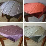 Vierkant tafelkleed tafellaken glanzend - div. kleuren NIEUW, Ophalen of Verzenden, Nieuw, Vierkant, Binnen