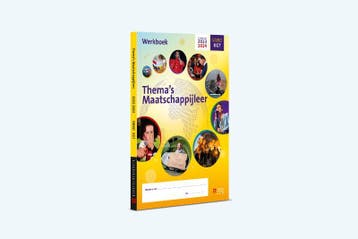 Themas Maatschappijleer vmbo kgt 2023 2024 wer 9789086745234, Boeken, Zo goed als nieuw