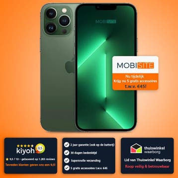 iPhone 13 Pro 128GB | 4 Gratis Accessoires – Accu tot 100%, 128 GB, Verzenden, Zo goed als nieuw, IPhone 13 Pro