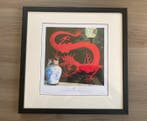 Tintin - 1 Lithografie Moulinsart - Tintin Blauwe Lotus -, Nieuw