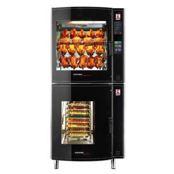 GGM Gastro | UBERT | Roterende kippengrill - incl. CONVEX® |, Verzenden, Nieuw, Inbouw