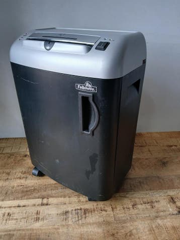 Fellowes S8-87Cs papiervernietiger, zwart, Ophalen, Nieuw in verpakking