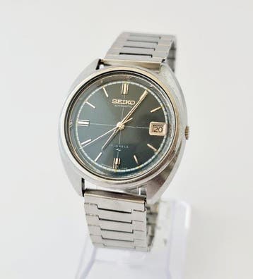 Seiko - Vintage Seiko Automatic 7005-7100 17 Jewels Emerald
