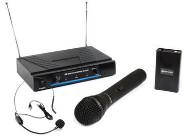 Qtx VHN2 Draadloos Hand + Headset Microfoon  VHF 174.1 +, Verzenden, Nieuw