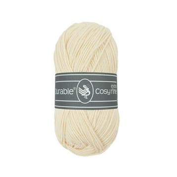 Durable Cosy Extra Fine 2172 Cream - Haakgaren / Breigaren, Ophalen of Verzenden, Nieuw, Breien of Haken, Wol of Garen