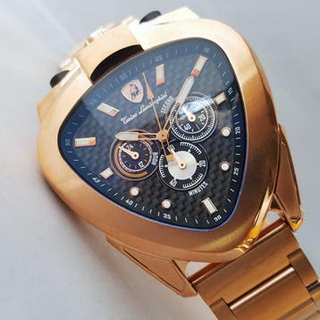 Lamborghini - SPYDER - Bullhead - Chronograph - Gold - New -, Sieraden, Tassen en Uiterlijk, Horloges | Heren, Nieuw